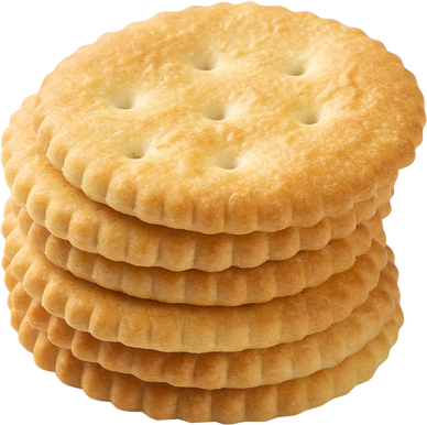 Stack of Crackers Cutout 